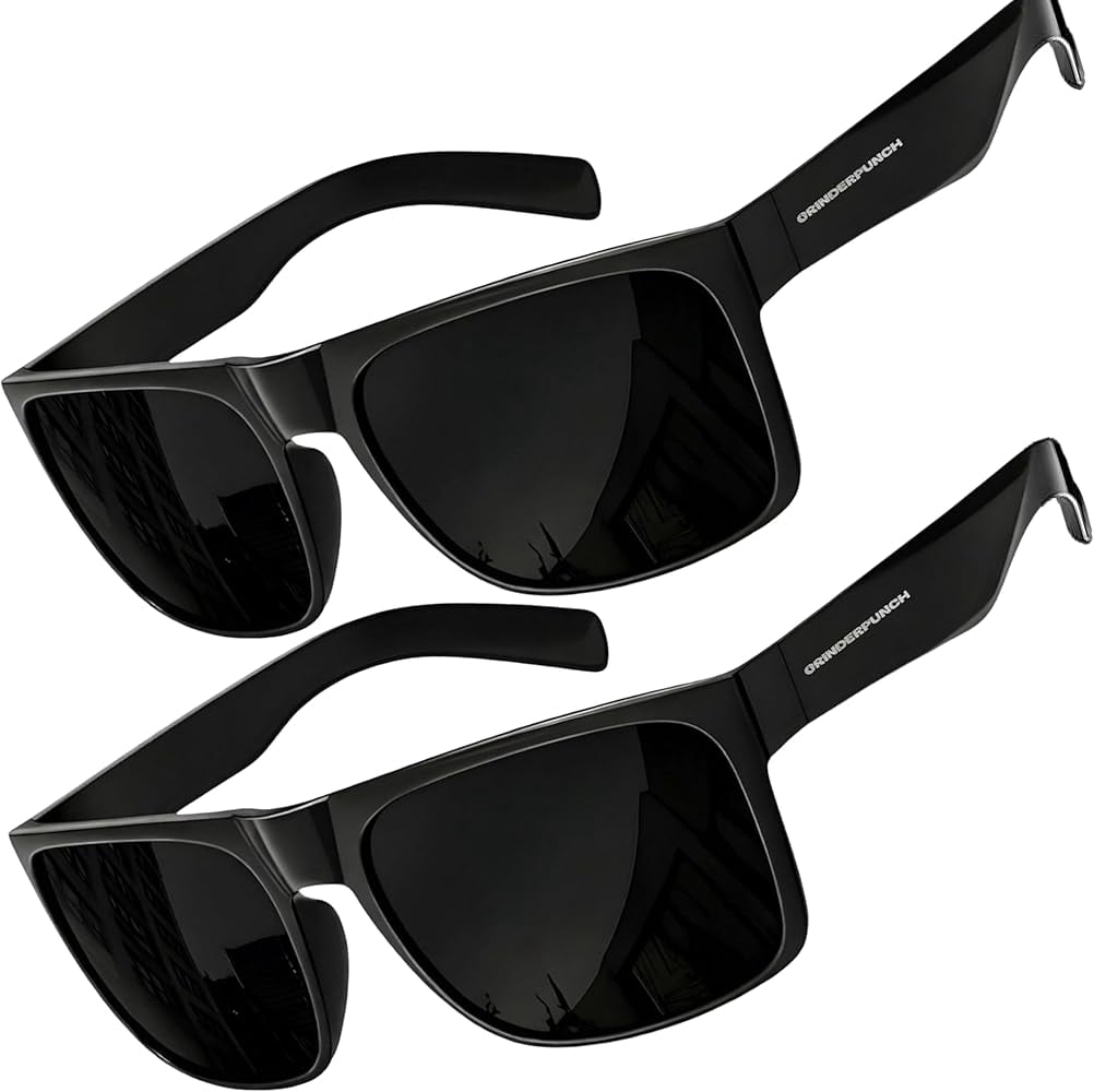 Grinderpunch Polarized Square Sunglasses for Men UV400  display picture 2