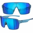 thumbnail image 1 of Grinderpunch Running and Baseball Sport Sunglasses for Men and Women, UV400 Protection - Blue, 1 of 10