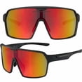 thumbnail image 1 of Grinderpunch Running and Baseball Sport Sunglasses for Men and Women, UV400 Protection - Red, 1 of 10