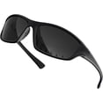 thumbnail image 1 of Grinderpunch Sport Polarized Sunglasses for Men & Women Baseball Running Cycling Fishing Golf Driving Shades Sun Glasses - Black, 1 of 8