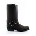 thumbnail image 1 of Grinders Unisex Brown Western High Leather Boots- Renegade Hi, 1 of 6