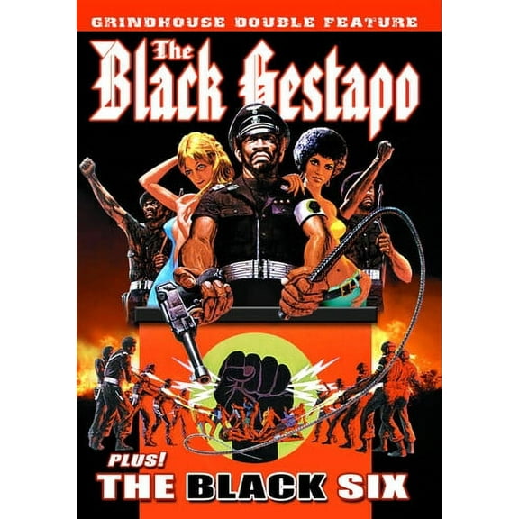 Grindhouse Double Feature: Black Gestapo / Black (DVD), Alpha Video, Action & Adventure
