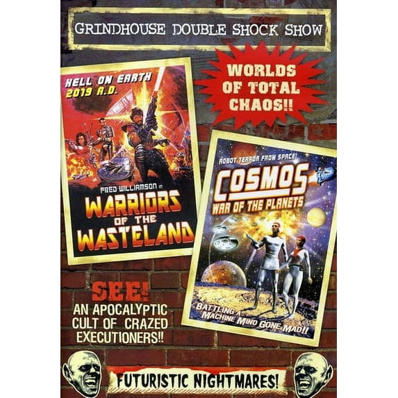 Grindhouse Double Feature: Warriors of the Wasteland / Cosmos: War of the Planet (DVD), Alpha Video, Sci-Fi & Fantasy
