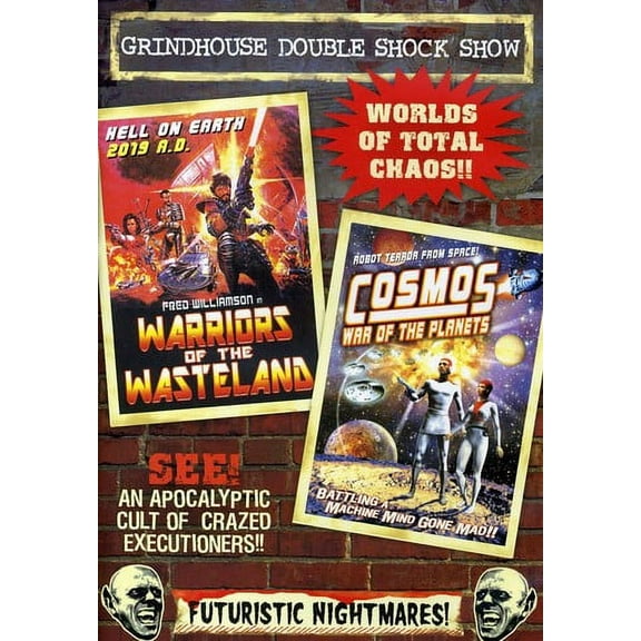 Grindhouse Double Feature: Warriors of the Wasteland / Cosmos: War of the Planet (DVD), Alpha Video, Sci-Fi & Fantasy