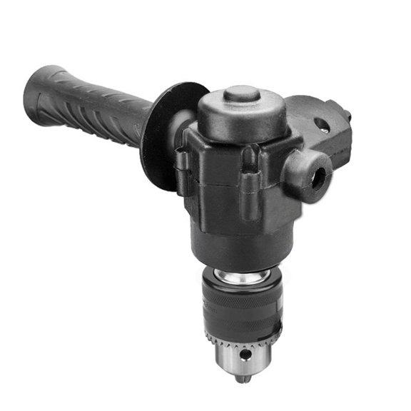 Grinding Machine Converter Right Angle Attachment with Three Jaw Chuck Corner Adapter 90 Degree Bend Extension for Drill Chuck Accessory