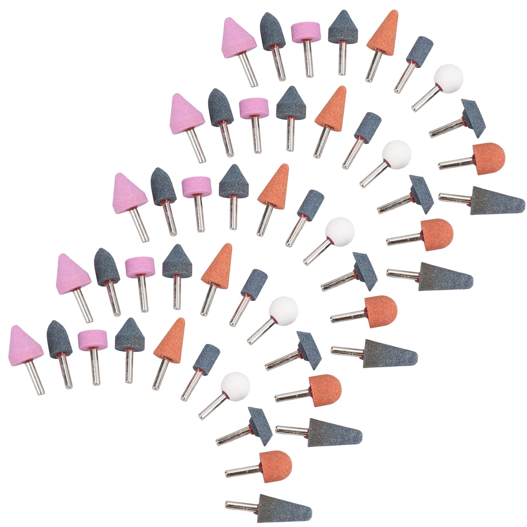 Grinding Sharpening Polishing Carving Sanding Stone Set 1/4in Shaft