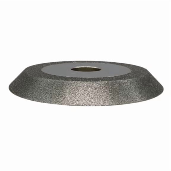 Grinding Wheel Bevel Wheel Sharpener Electroplating 100 mm Diameter 20 Inner Hole 45 Degrees 200 Mesh