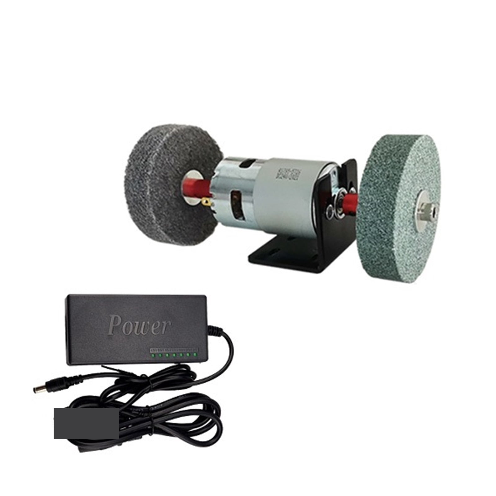 Grinding Wheel Machine Edge Sharpener Electric Emery Baneach Bench Grinder Polisher Diy Jade Jewelry Dental Bench Sanding Tools