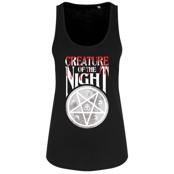 Grindstore Womens Creature Of The Night Vest Top