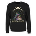 thumbnail image 1 of Grindstore Womens Mystical Roots Solstice Christmas Sweatshirt, 1 of 2