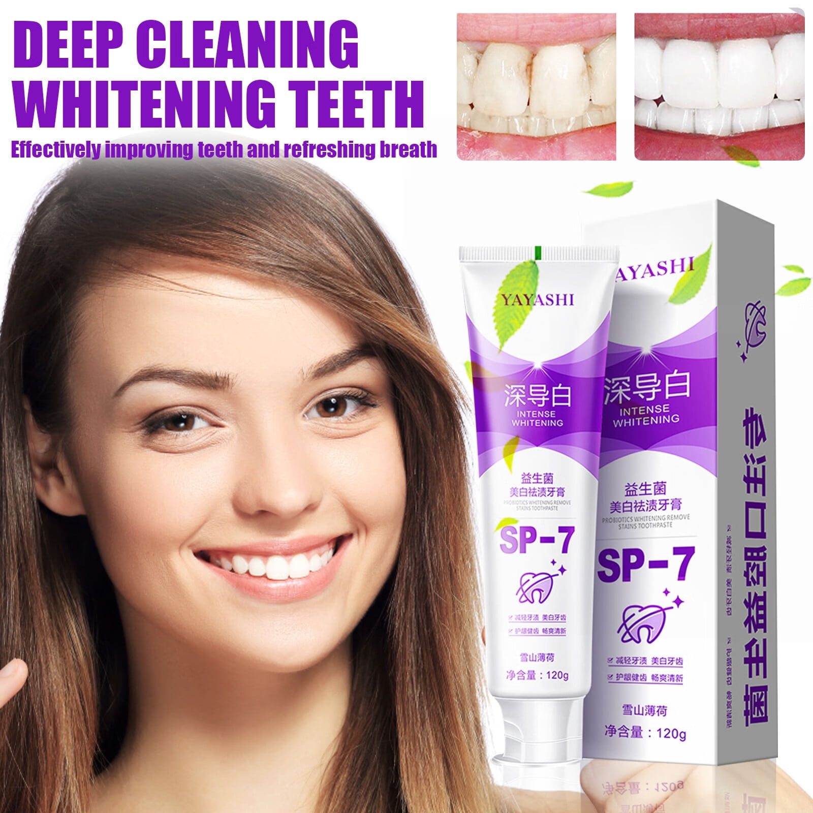 Grinehh SP-7 Toothpaste, 120g, Sp-7 Probiotic Toothpaste, SP-7 ...