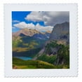 thumbnail image 1 of 3dRose, Grinnell Lake in the Many Glacier Valley, Glacier NP, Montana, USA, 12x12 inch quilt square, 1 of 1