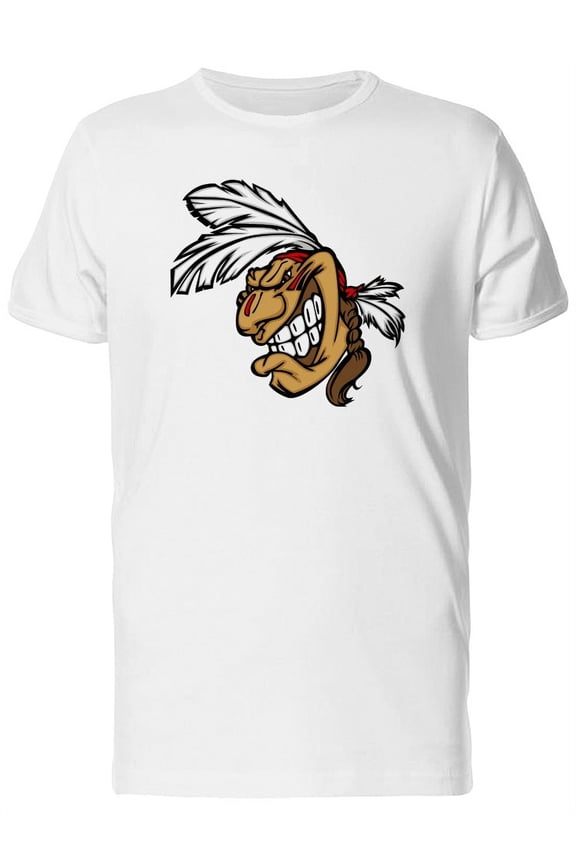 Grinning Indian Cartoon Tee Men's -Image by Shutterstock