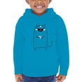 thumbnail image 1 of Grinning Monster Doodle Hoodie Toddler -Image by Shutterstock,  5 Toddler, 1 of 4