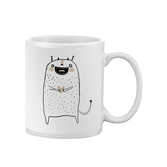 Grinning Monster Doodle Mug - Image by Shutterstock,