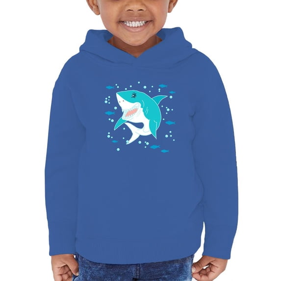 Grinning Shark Kids Art Hoodie Toddler -Image by Shutterstock, 5 Toddler