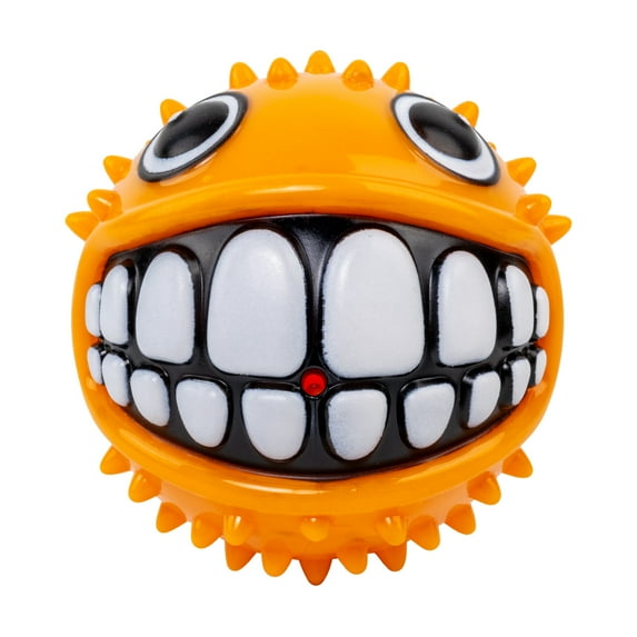 KONG® Grinz Puffer Fish Ball Dog Toy, Medium
