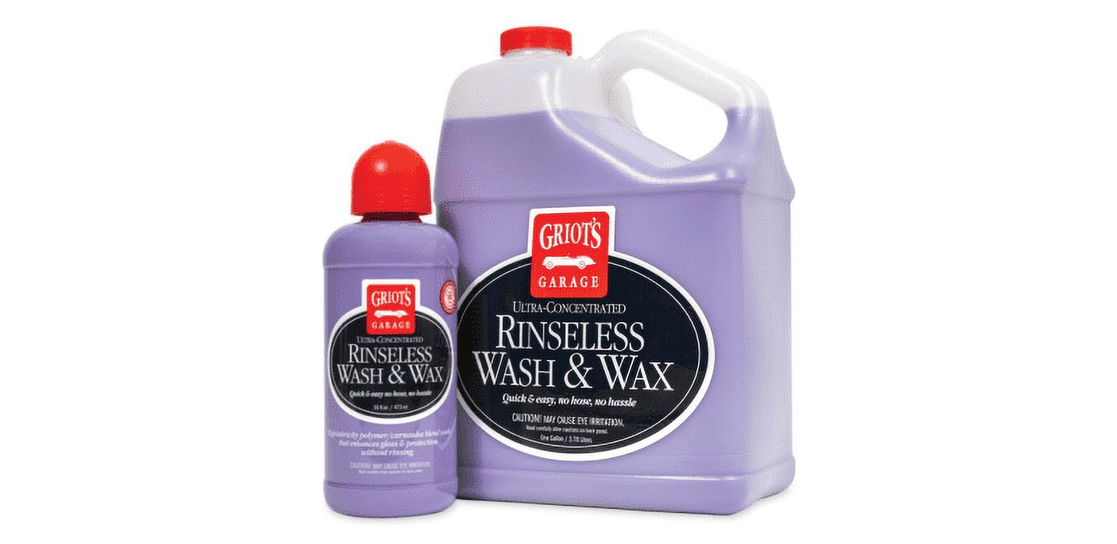 Griot's Garage 10493 Rinseless Wash and Wax 16oz, 16. Fluid_Ounces