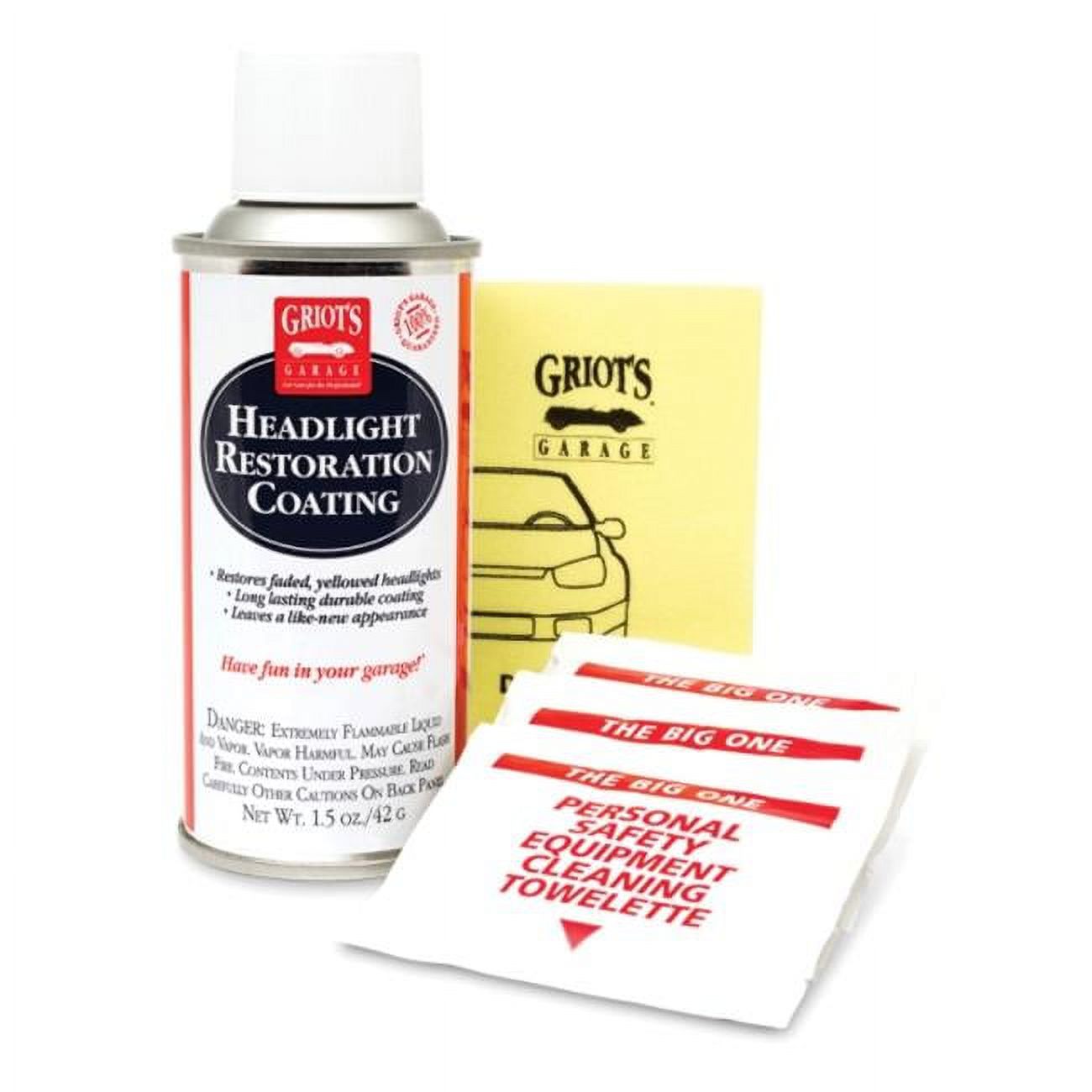 Griots Garage 11409 Headlight Restoration Kit