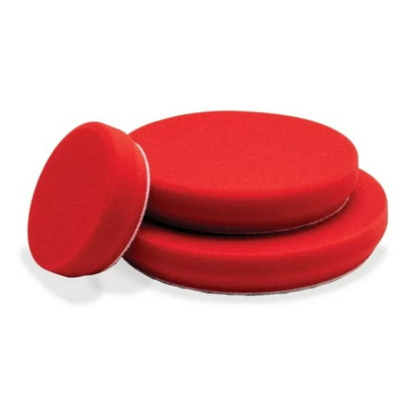 Griots Garage 3in Red Waxing Pads (Set of 3) - Single
