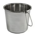 thumbnail image 1 of GRIP 4 Gallon Stainless Steel Bucket for Pets, Cleaning, Food Prep, 1 of 1