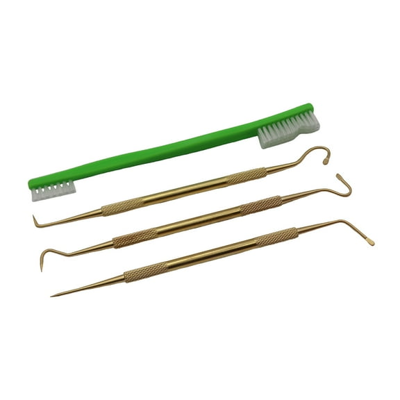 Grip 4 pc Gunsmithing Pick & Brush Tool Set