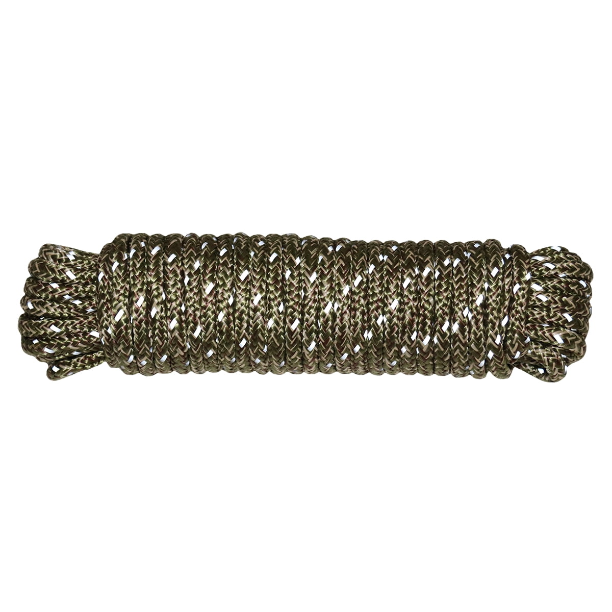 Grip 50 ft Camo Reflective Poly Rope - Diameter 1/4