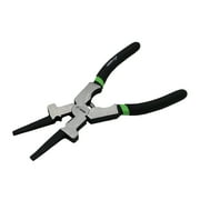 Grip 9" Multi-Purpose Mig Welding Pliers - Carbon Steel - Spring Loaded - Trimming Mig Wire, Holding Mig Tips or Nozzles, Removing Splatter - Home, Garage, Workshop