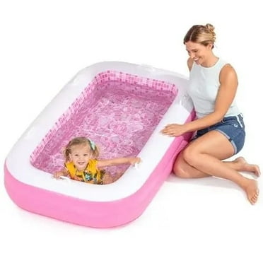 Grip A Pool Inflatable Kiddie Pool, 65" x 39" x 10"