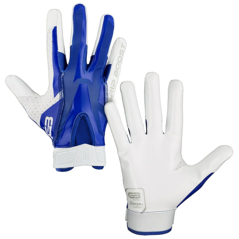 Grip Boost Stealth Dual Color Football Gloves Boys Youth Sizes