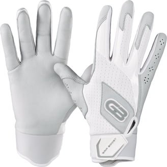 Rawlings Workhorse Compression Strap Batting Gloves | Black | XLRG