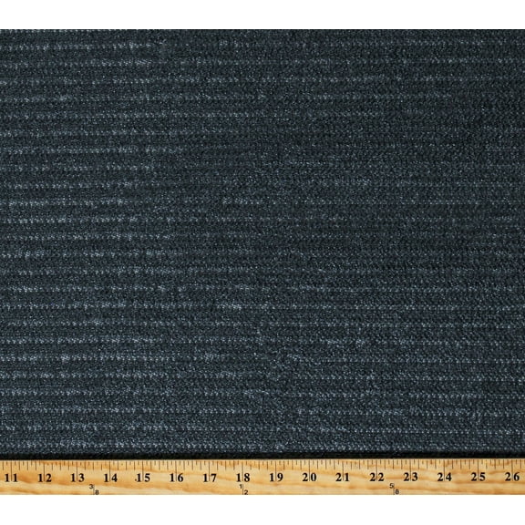 Grip Cloth Black Gripper Anti-Slip 35" Wide Rubber Coated Fabric by the Yard (3638P-11F)