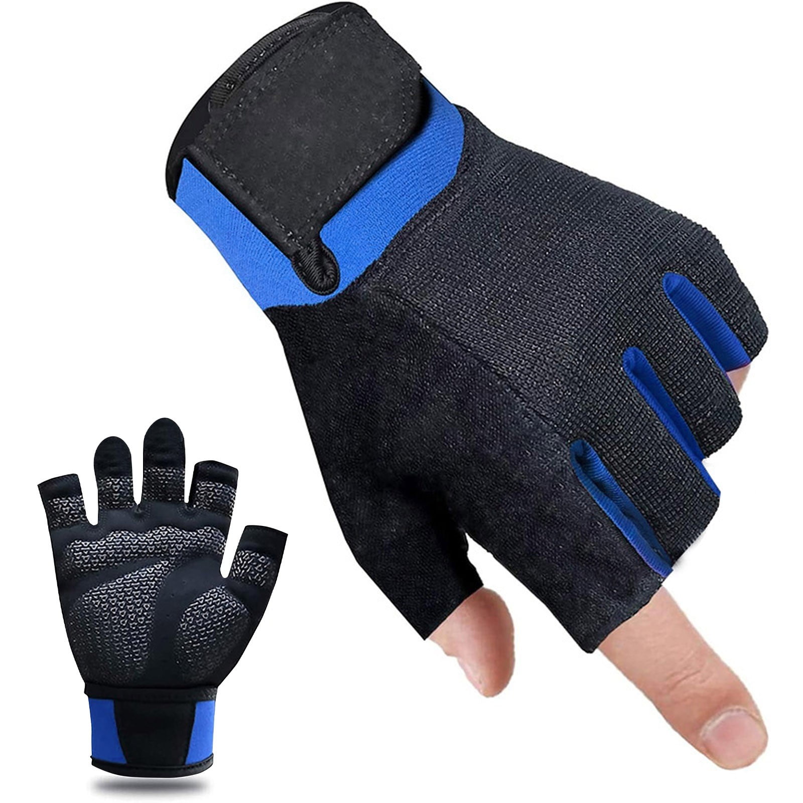 Grip Enhancing Breathable Half Finger Workout Gloves For Training