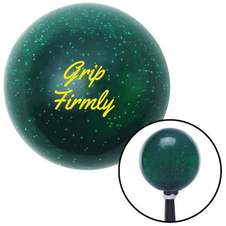 Grip Firmly Green Metal Flake Shift Knob with M16 x 1.5 Insert Shifter Auto Manual