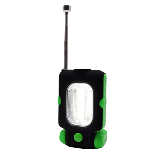Grip Magnetic Pocket LED Worklight - Magnetic Bottom, Dual Mode, Telescopic Pickup Tool - White Light 100 Lumens