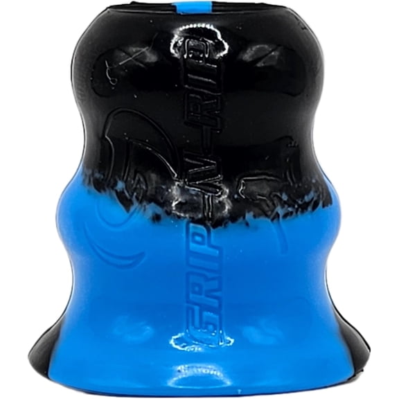 Grip-N-Rip II Softball Bat Taper Non-Slip Ergonomic Grip for Secure Hold Durable & Long-Lasting Easy Installation Fits Most Softball Bats Best for Enhanced Comfort & Performance (Electric Blue/Black)