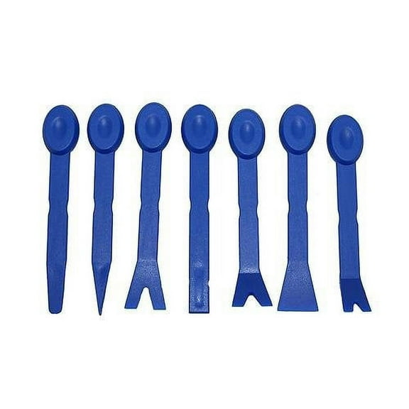 7pc Nylon Pry Bar Set - Non Scratch - Automotive Trim Molding Removal