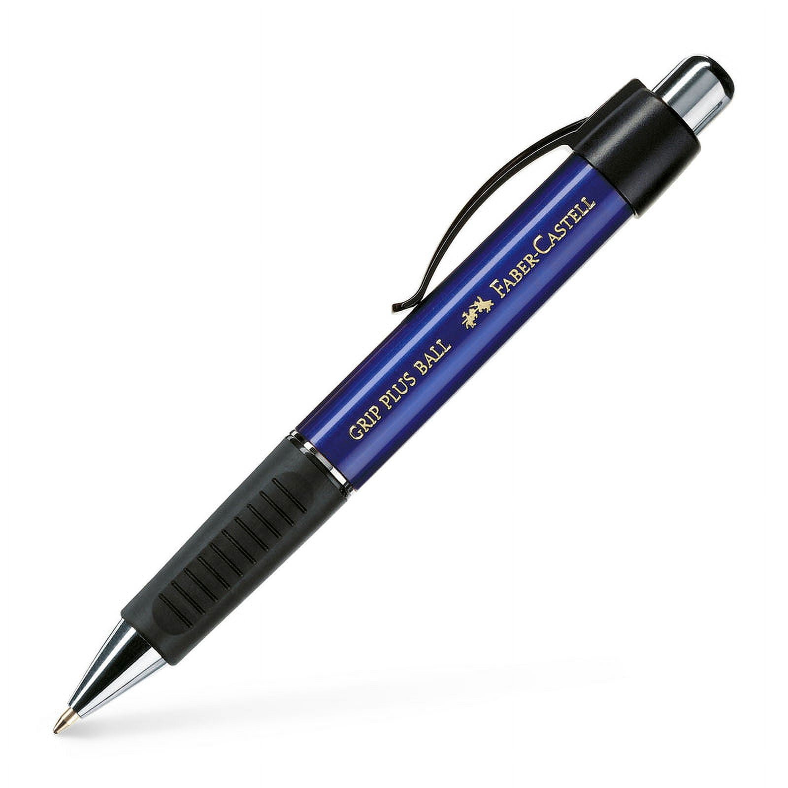 Faber-Castell Ambition Ballpoint Pen – Oil-Based, Opart Black Sand Design, Twist Mechanism