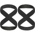 thumbnail image 1 of Grip Power Pads Deadlift Straps BEST LIFTING STRAPS ON THE MARKET! Figure 8 Lifting Straps are the #1 choice for power lifters, weightlifters and workout enthusiasts!, 1 of 5