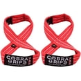 thumbnail image 1 of Grip Power Pads Deadlift Straps BEST LIFTING STRAPS ON THE MARKET! Figure 8 Lifting Straps are the #1 choice for power lifters, weightlifters and workout enthusiasts!, 1 of 5