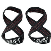 Grip Power Pads Deadlift Straps BEST LIFTING STRAPS ON THE MARKET! Figure 8 Lifting Straps are the #1 choice for power lifters, weightlifters and workout enthusiasts!