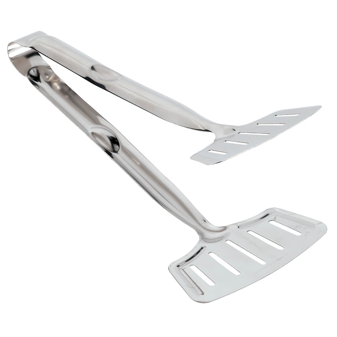Stainless Steel Wide Grip Turner Tongs for Safe Lifting