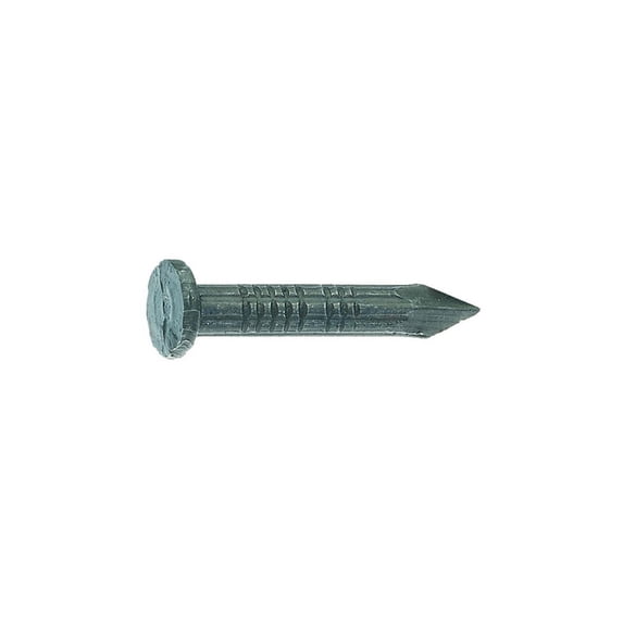 Masonry Nail,1" Fluted 1#