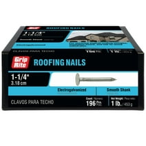 Grip-Rite #11 x 1-1/4 in. Electro Galvanized Roofing Nails 1lb.
