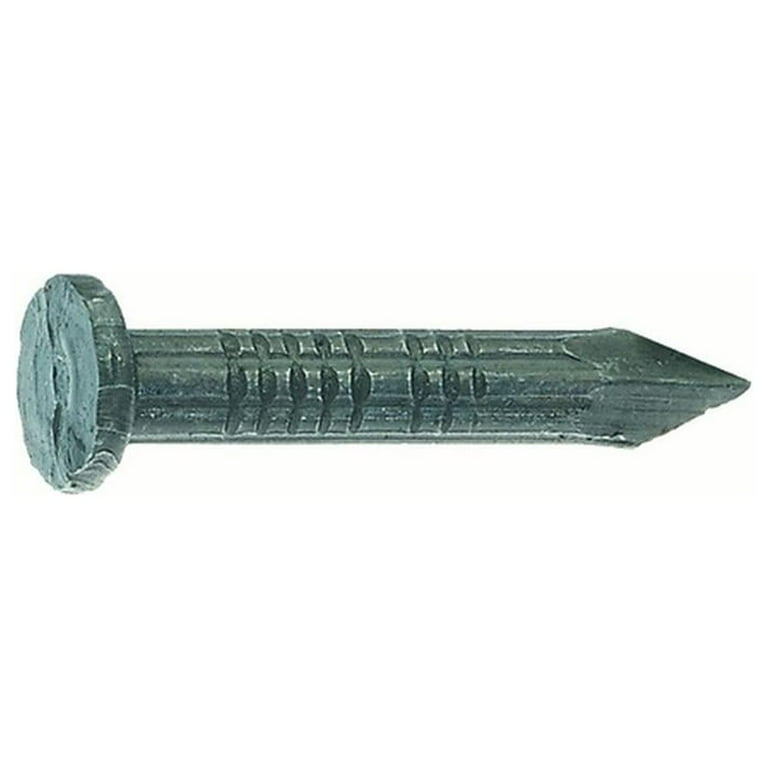 Ace 4D 1-1/2 in. Masonry Bright Steel Nail Flat Head 1 lb Ace 4D 1-1/2 in. Masonry Bright Steel Nail Flat Head 1 lb