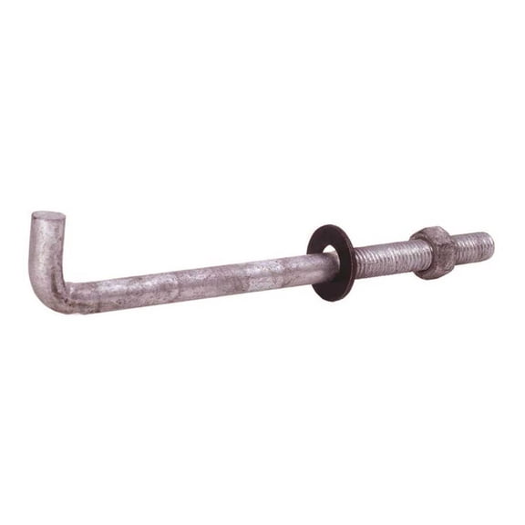 Grip-Rite 1212GAB50 1/2 in. x 12 in. Galvanized Anchor Bolts - pack of 50