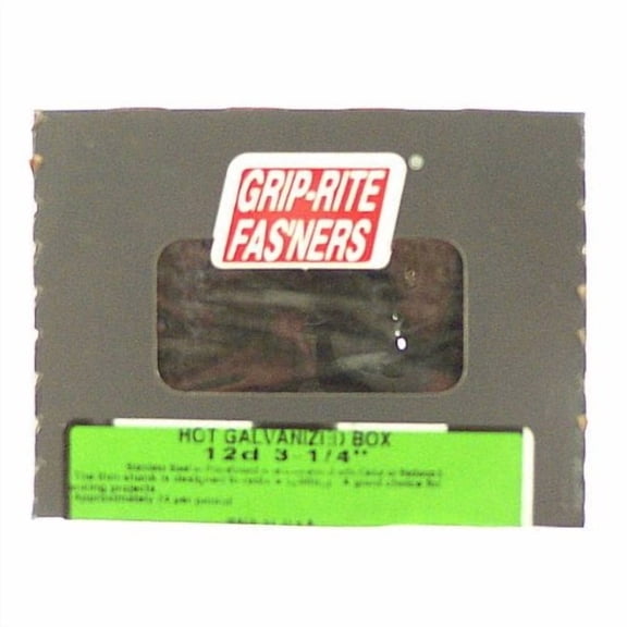 Grip Rite 20HGBX1 1.050 Lb 4 Hot Dipped Galvanized Smooth Shank Box Nail