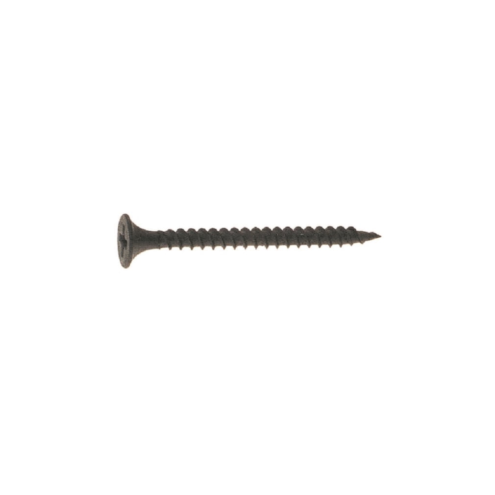 Grip-Rite 5023664 25 lbs No. 6 x 1 in. Phillips Drywall Screw, Black - Pack of 7825