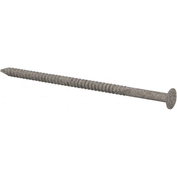 Grip-Rite 5024722 10D 3 in. 5 lbs Deck Hot-Dipped Galvanized Steel Nail Flat - Pack of 6