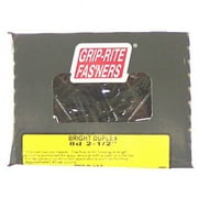 Grip-Rite 8D 2-1/4 in. Duplex Bright Steel Nail Double Head 1 lb